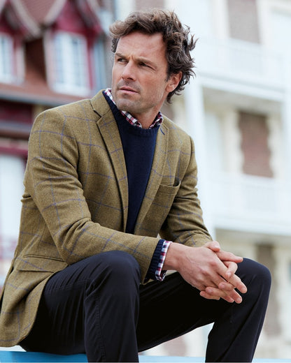 Breedon Pure New Wool Checked Jacket