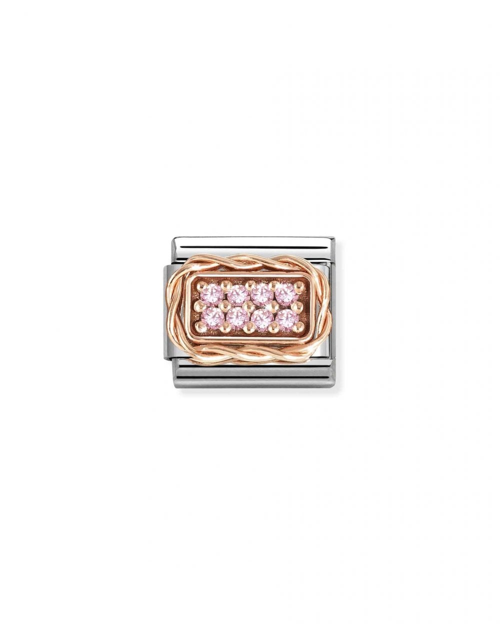 Composable Classic Link ,Pink CZ