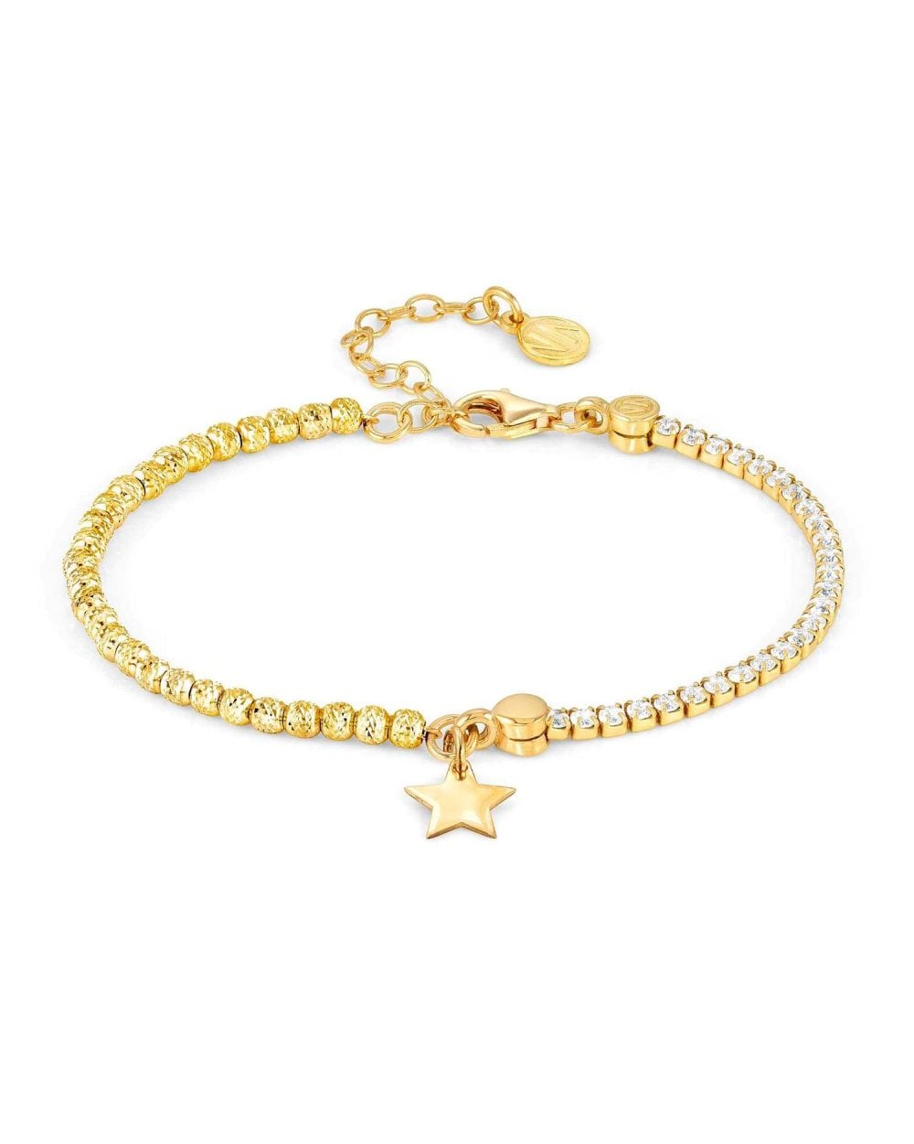 Chic & Charm Bracelet, Yellow Gold Star