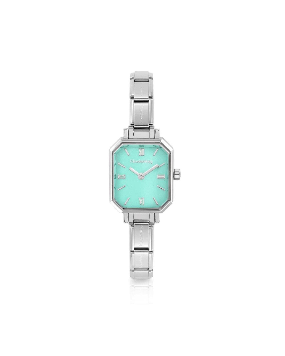 PARIS Watch Rectangular strap, Green