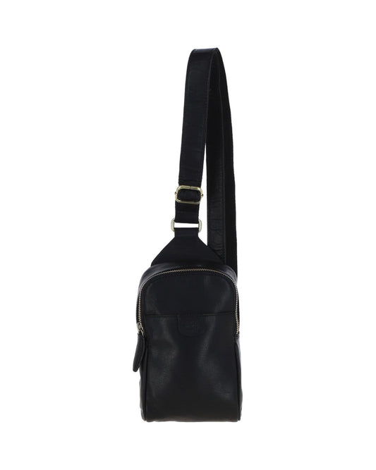 G-31 Leather Bag Black