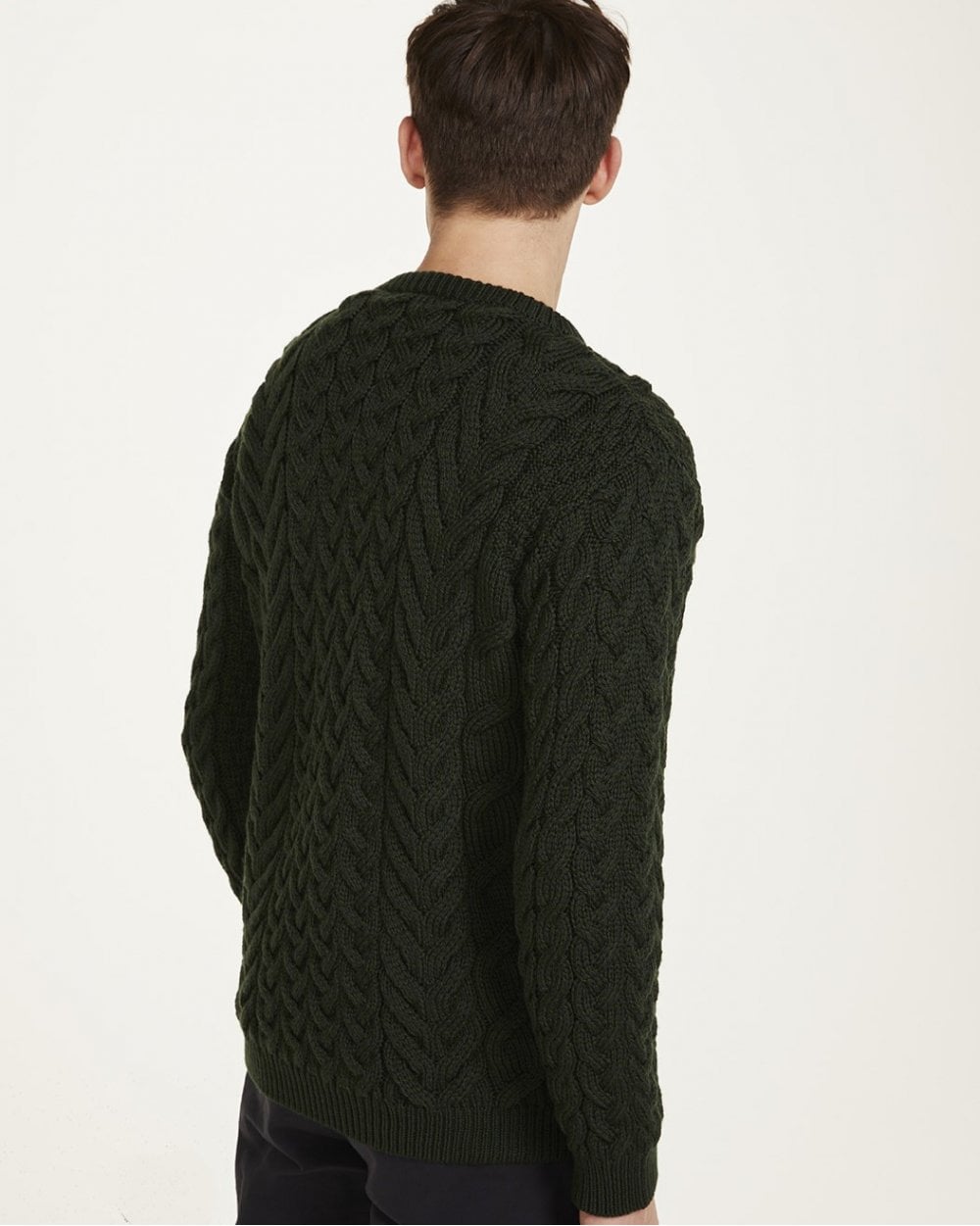 Omey Aran Crew Neck Sweater