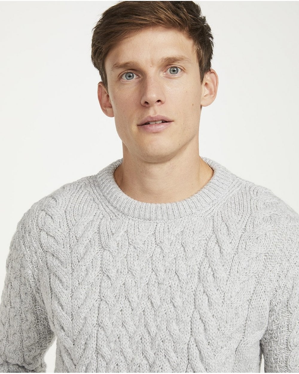 Omey Aran Crew Neck Sweater