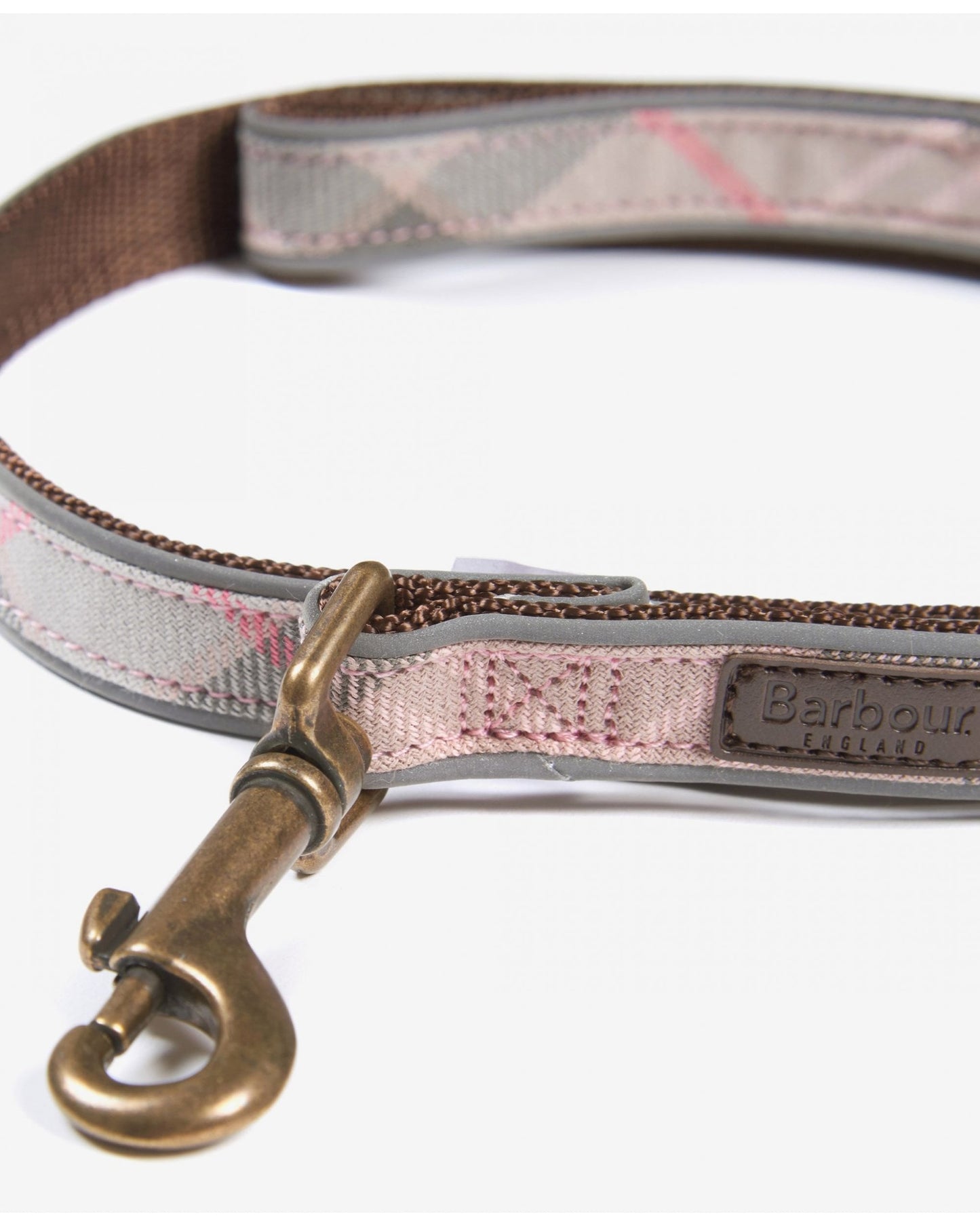 Barbour Reflective Tartan Dog Lead