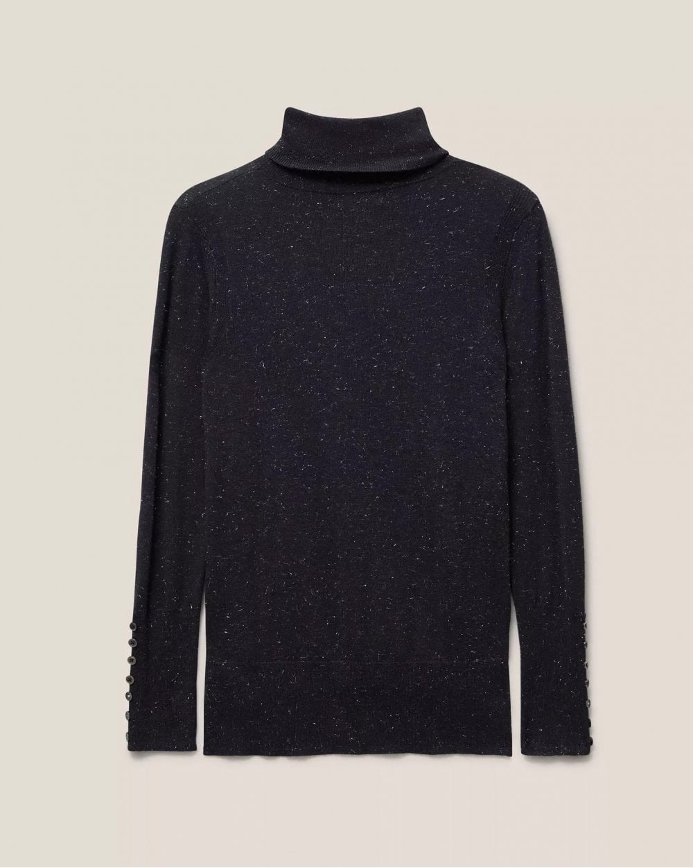 SPARKLE ROLL NECK JUMPER