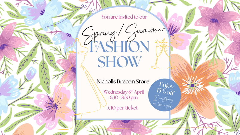 Brecon Store Fashion Show - Tickets now available
