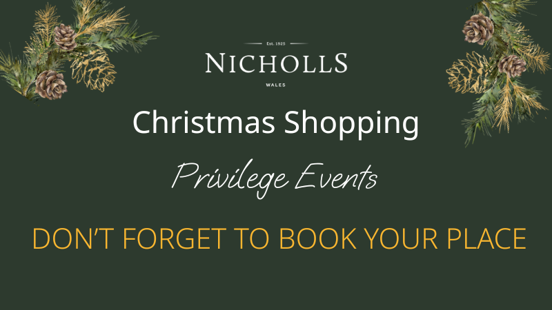 Our Christmas Shopping Events - Book your place