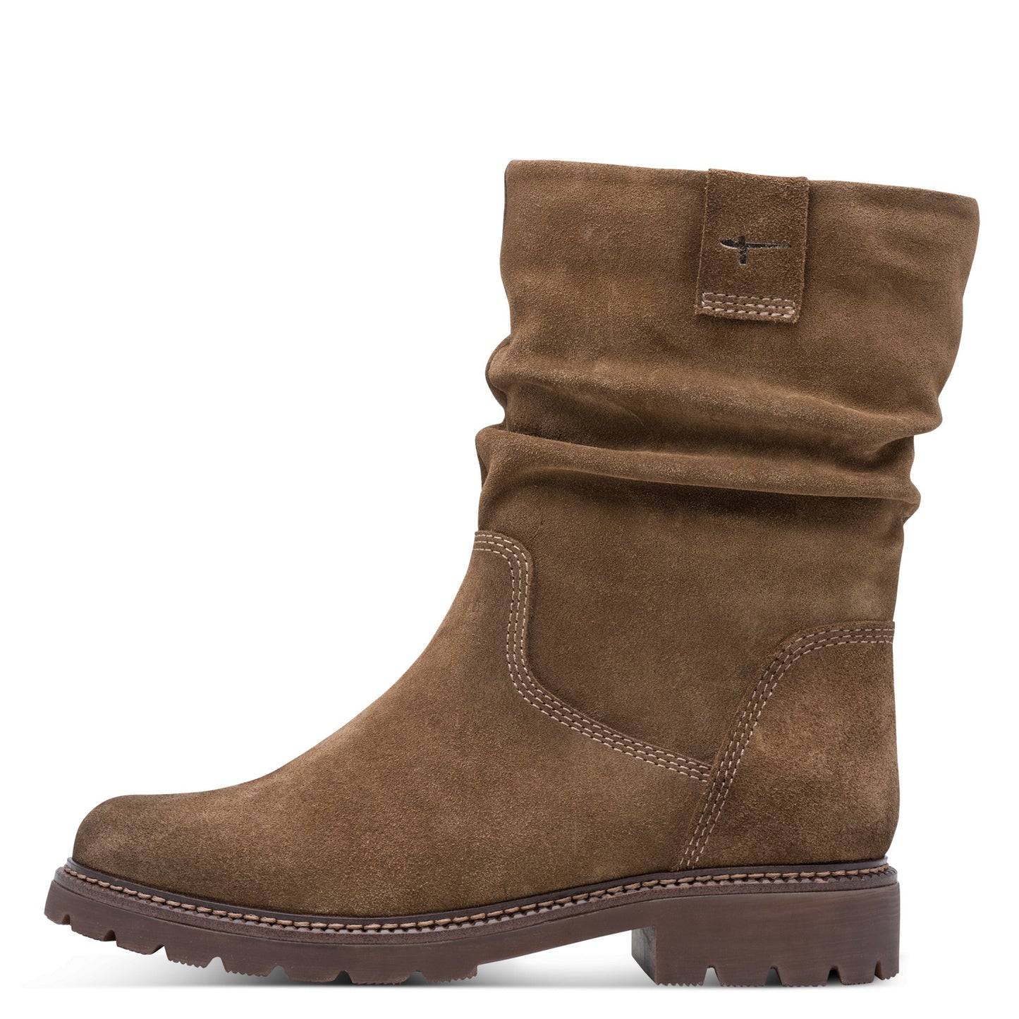 Leather Bootie - Brown