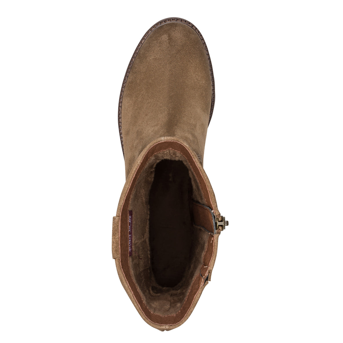Leather Bootie - Brown