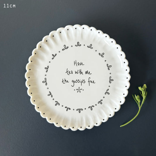 Scallop Coaster - Have Tea With Me