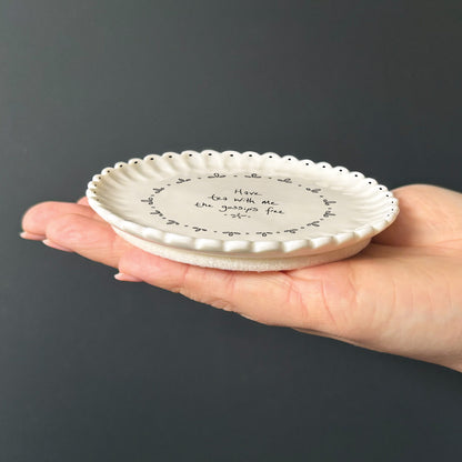 Scallop Coaster - Have Tea With Me