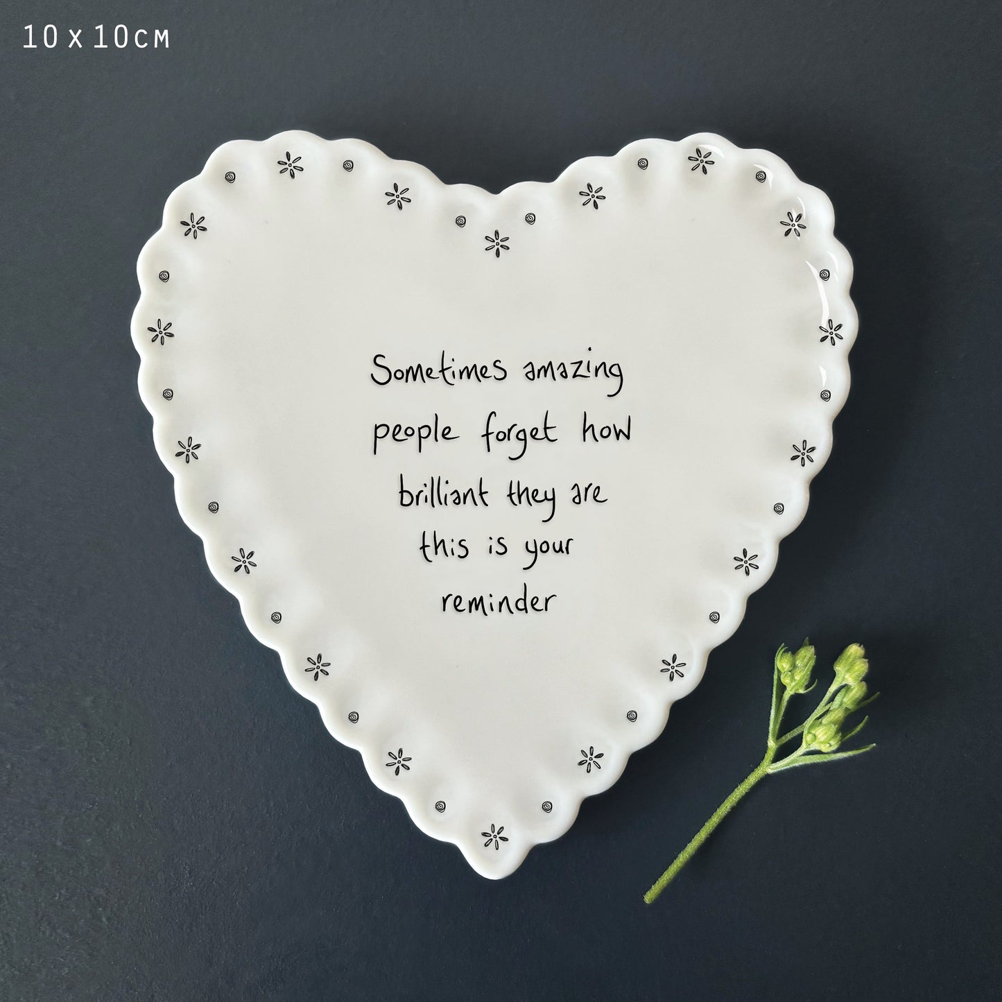 Heart Scallop Coaster - Sometimes Amazing People