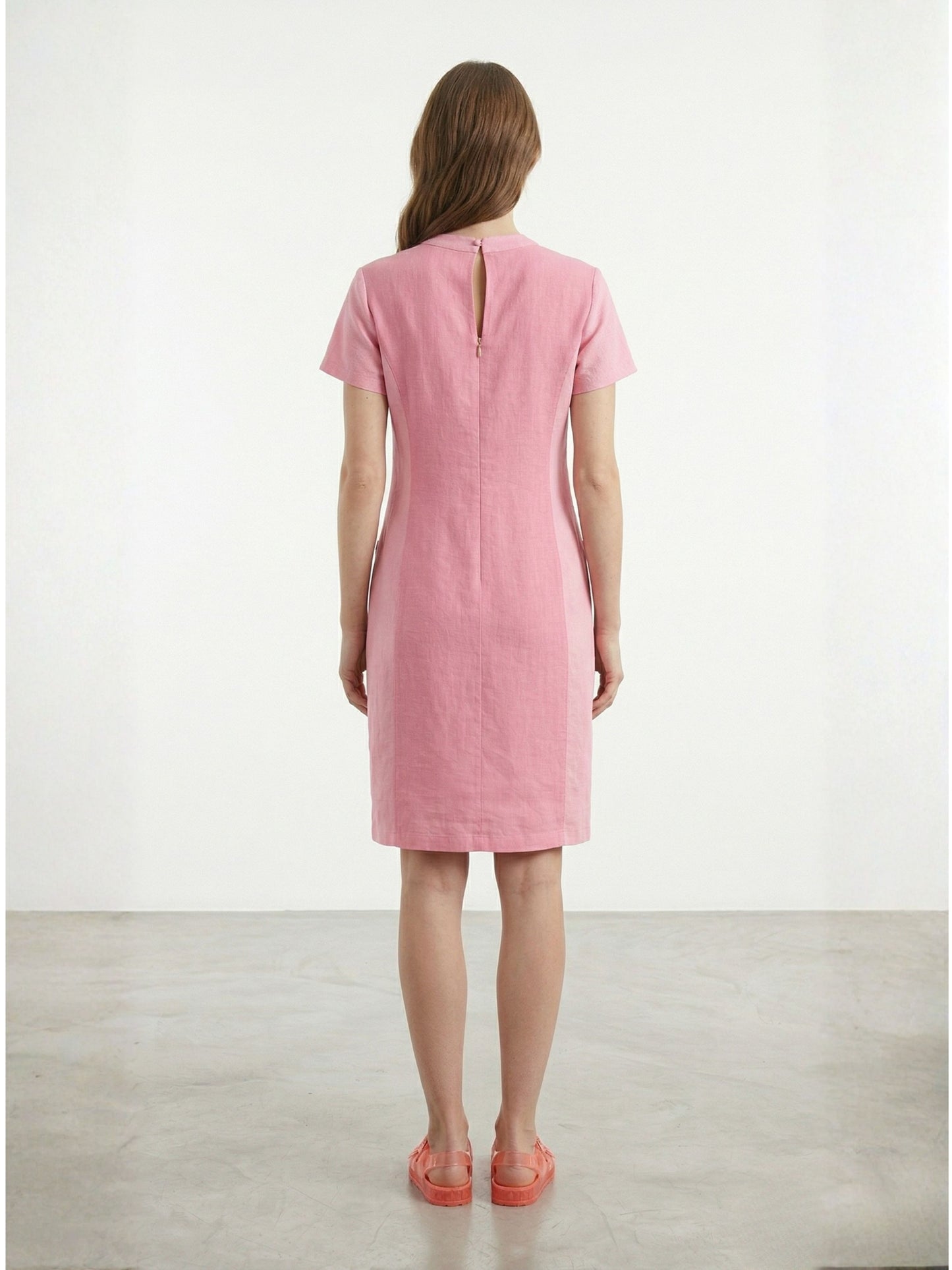Hettie Notch Neck Dress