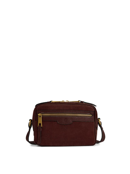 Fulham Cross Body Bag Suede - Port
