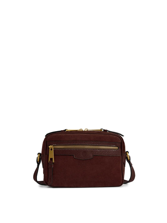 Fulham Cross Body Bag Suede - Port