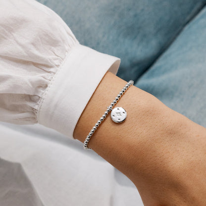 A Little 'Friend In A Million' Bracelet In Silver Plating