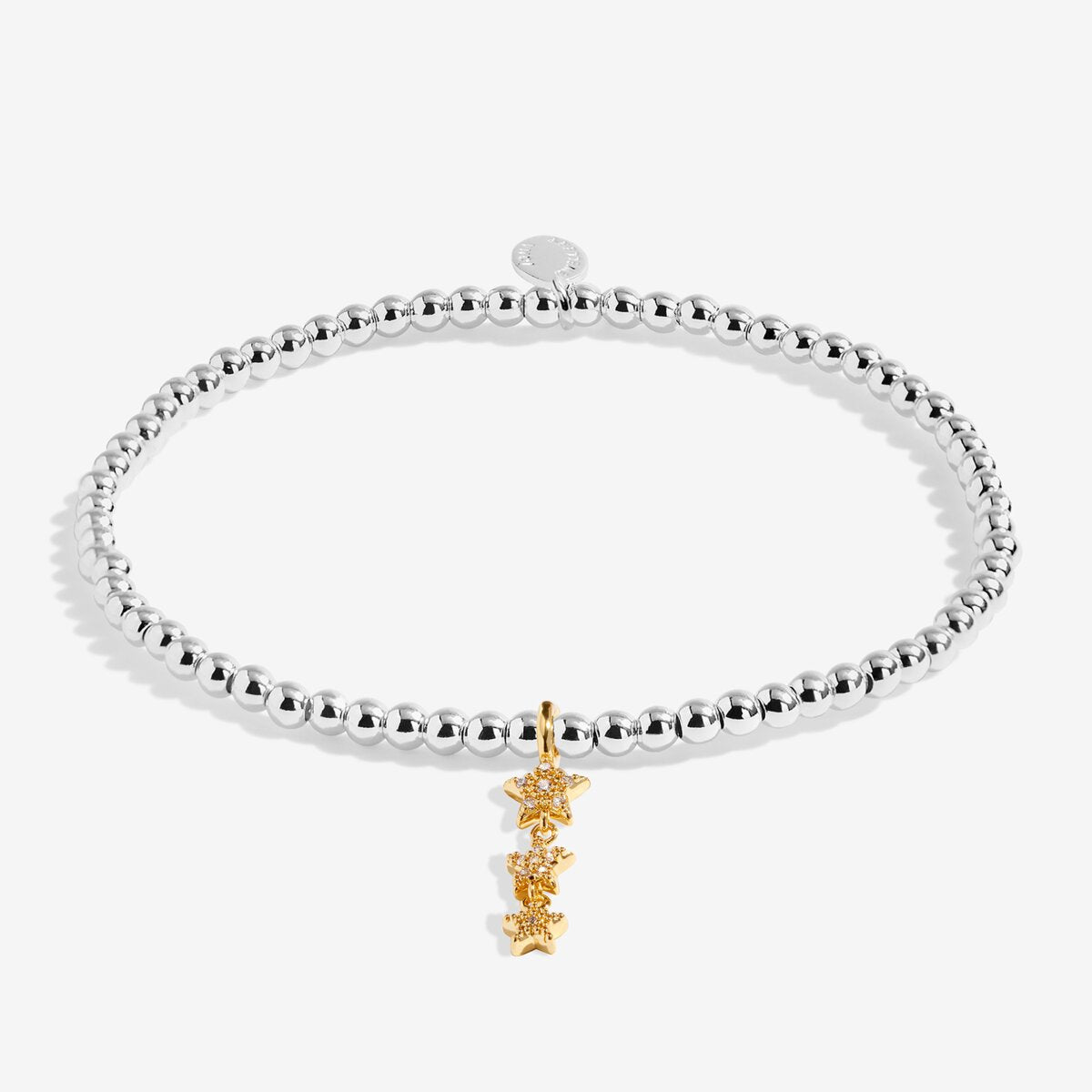 A Little 'Magical Birthday Wish' Bracelet In Silver and Gold Plating