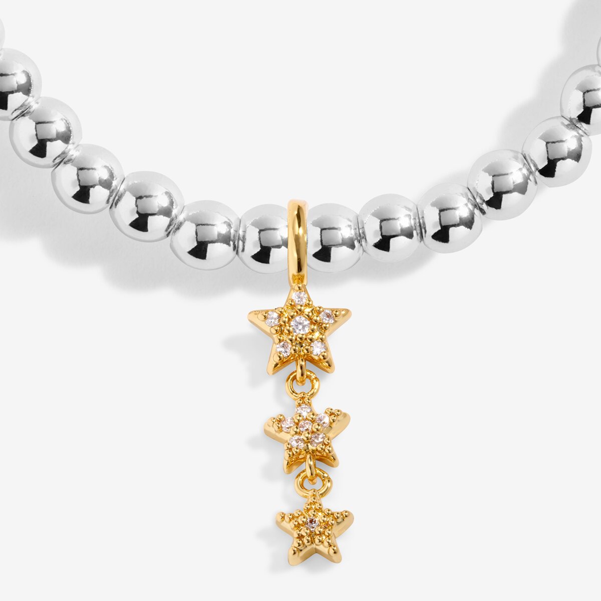 A Little 'Magical Birthday Wish' Bracelet In Silver and Gold Plating