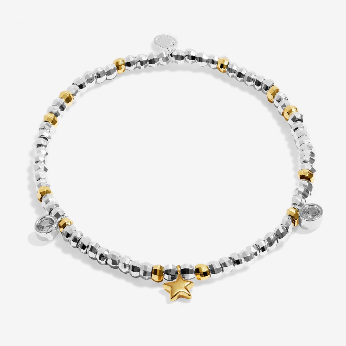 Sparkle Confetti A Little 'New Chapter' Bracelet In Silver and Gold Plating