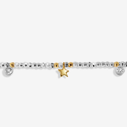 Sparkle Confetti A Little 'New Chapter' Bracelet In Silver and Gold Plating