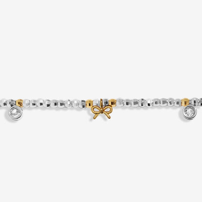 Sparkle Confetti A Little 'Thank You' Bracelet In Silver and Gold Plating