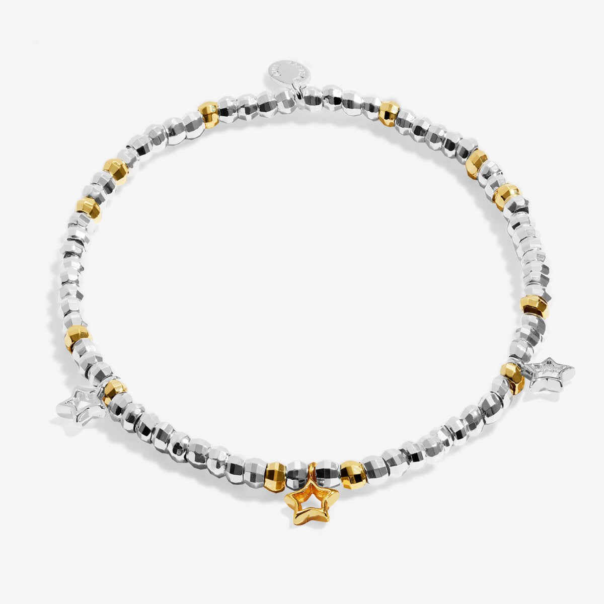 Sparkle Confetti A Little 'Proud Of You' Bracelet In Silver and Gold Plating