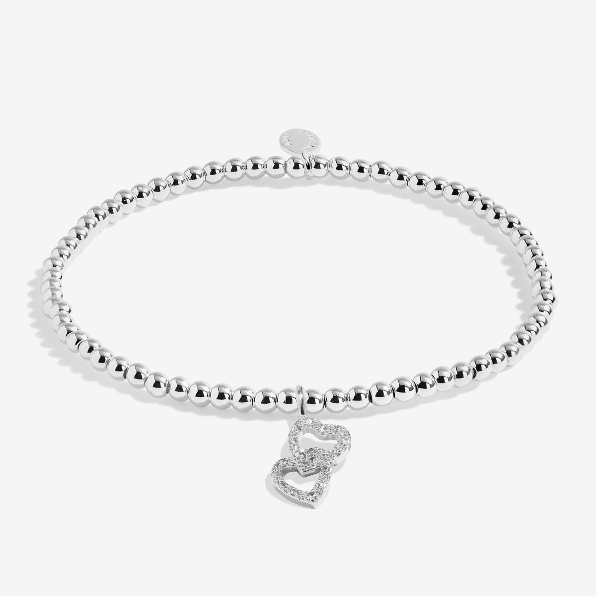 Confetti A Little 'Happy Birthday Friend' Bracelet In Silver Plating