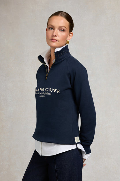 Sporting Goods Zip Henley