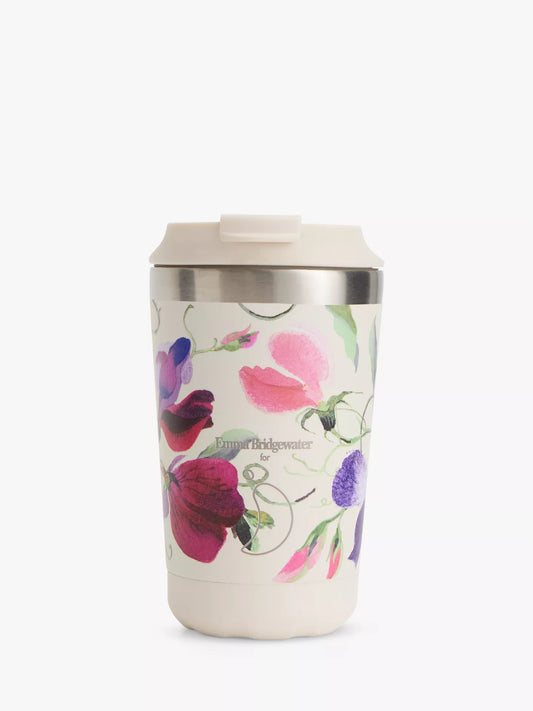 Emma Bridgewater Sweet Pea Insulated Travel Cup 340ml