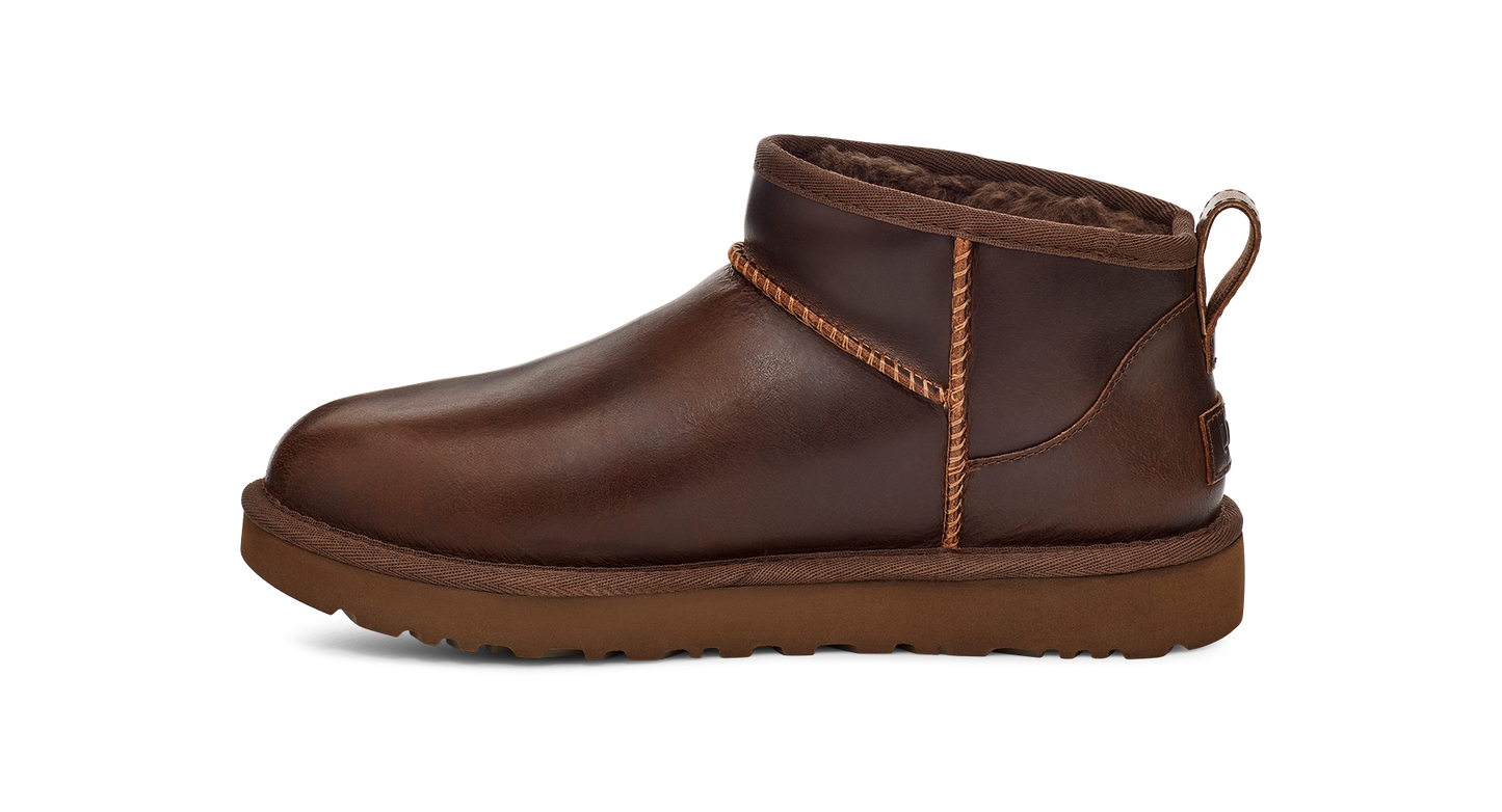 Classic Ultra Mini Leather Regenerate Boot