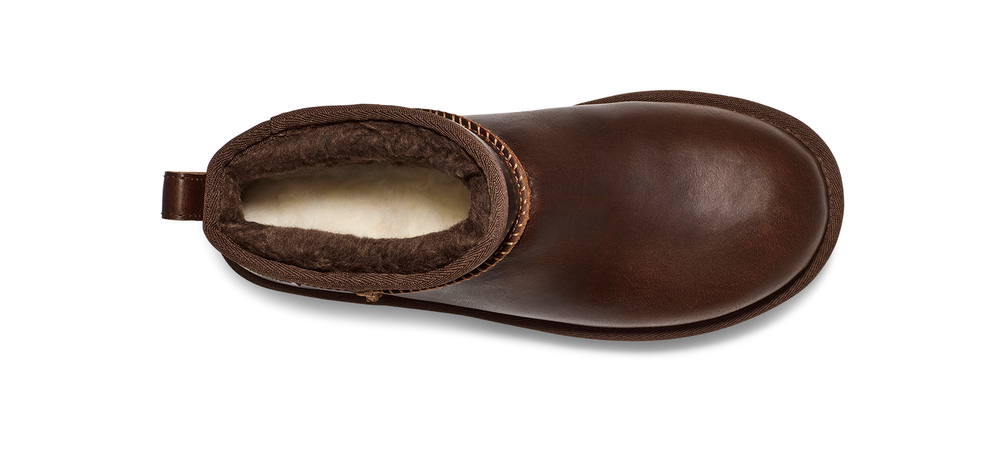 Classic Ultra Mini Leather Regenerate Boot