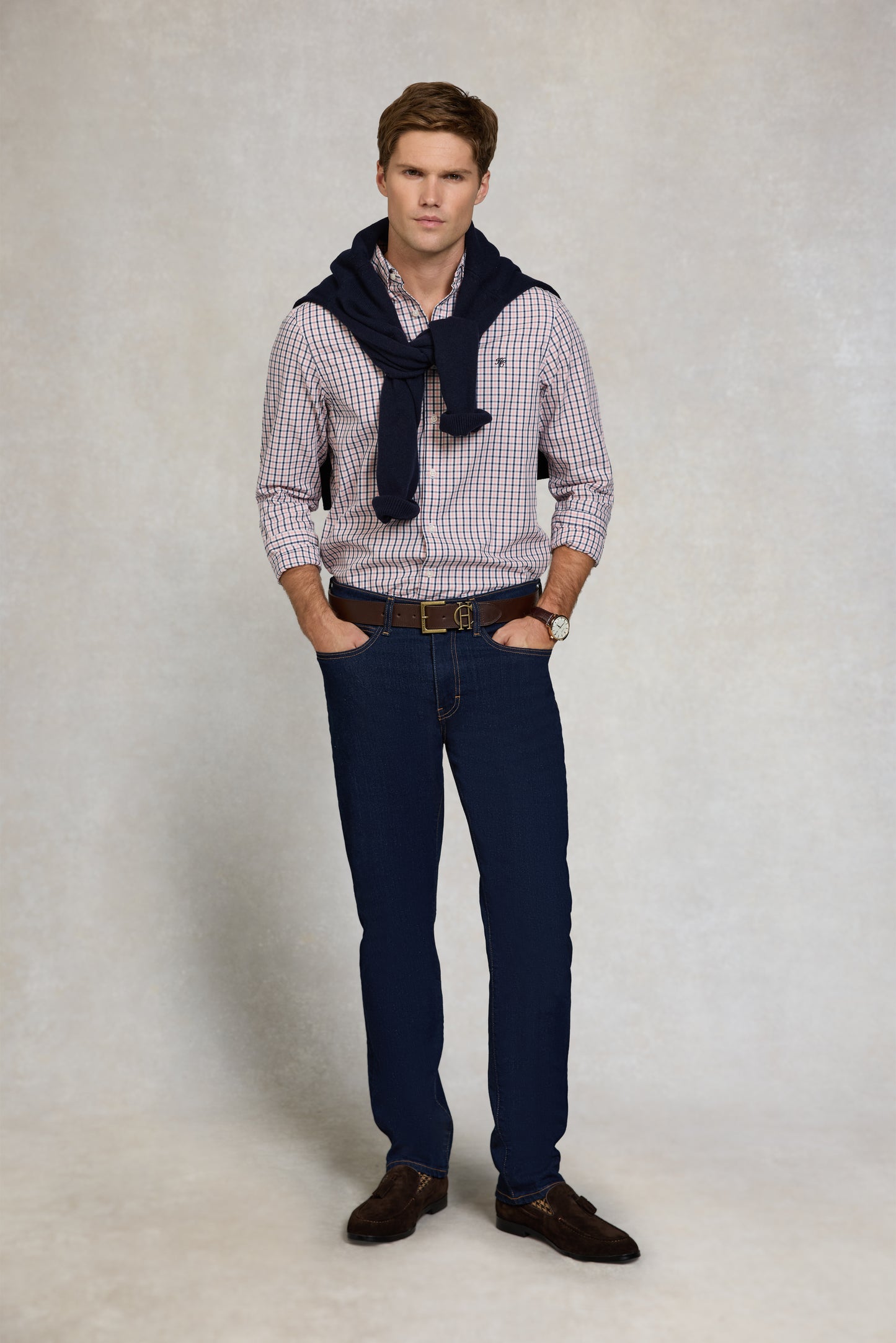 Men's Classic Woven Button Down Shirt