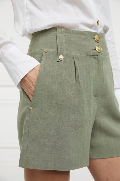 Tailored Short Linen