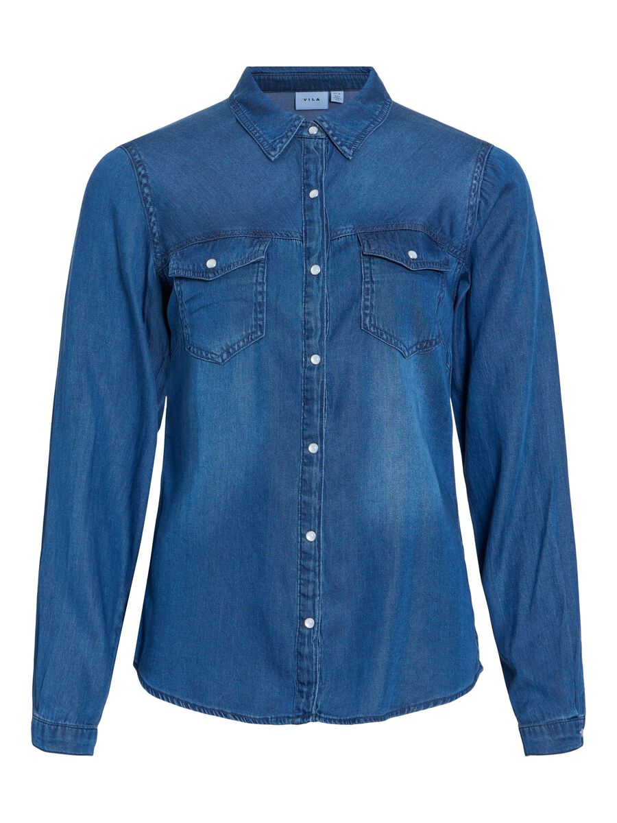 VIBISTA POCKET DENIM SHIRT