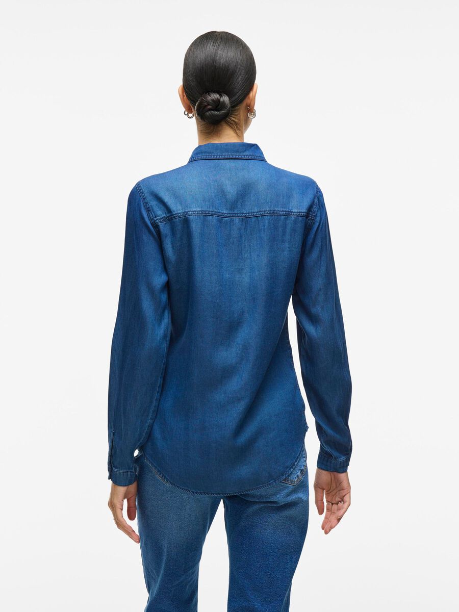 VIBISTA POCKET DENIM SHIRT