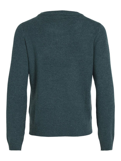 VIRIL ROUND NECK KNITTED PULLOVER