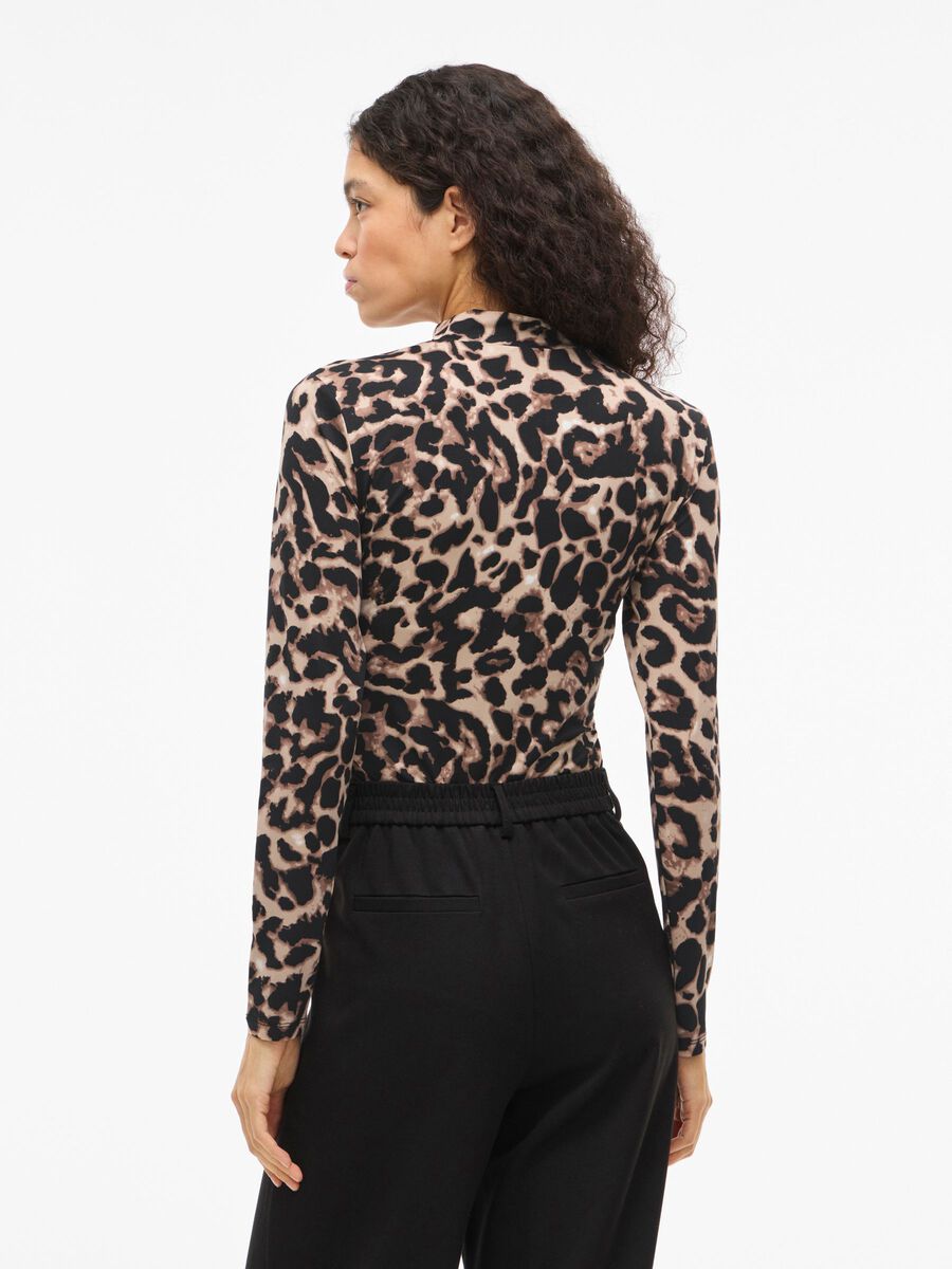 Vileoa HIGH NECK LONG SLEEVED TOP