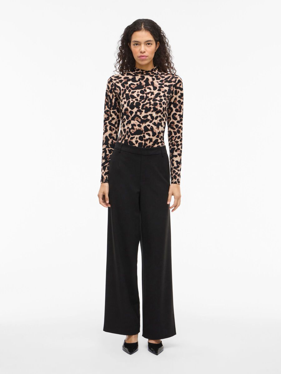 Vileoa HIGH NECK LONG SLEEVED TOP