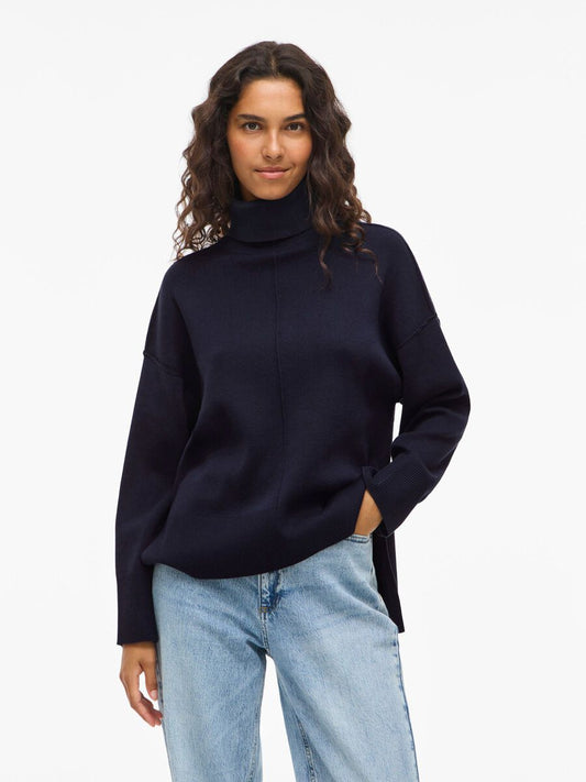 VIOSTRIA TURTLENECK KNITTED PULLOVER