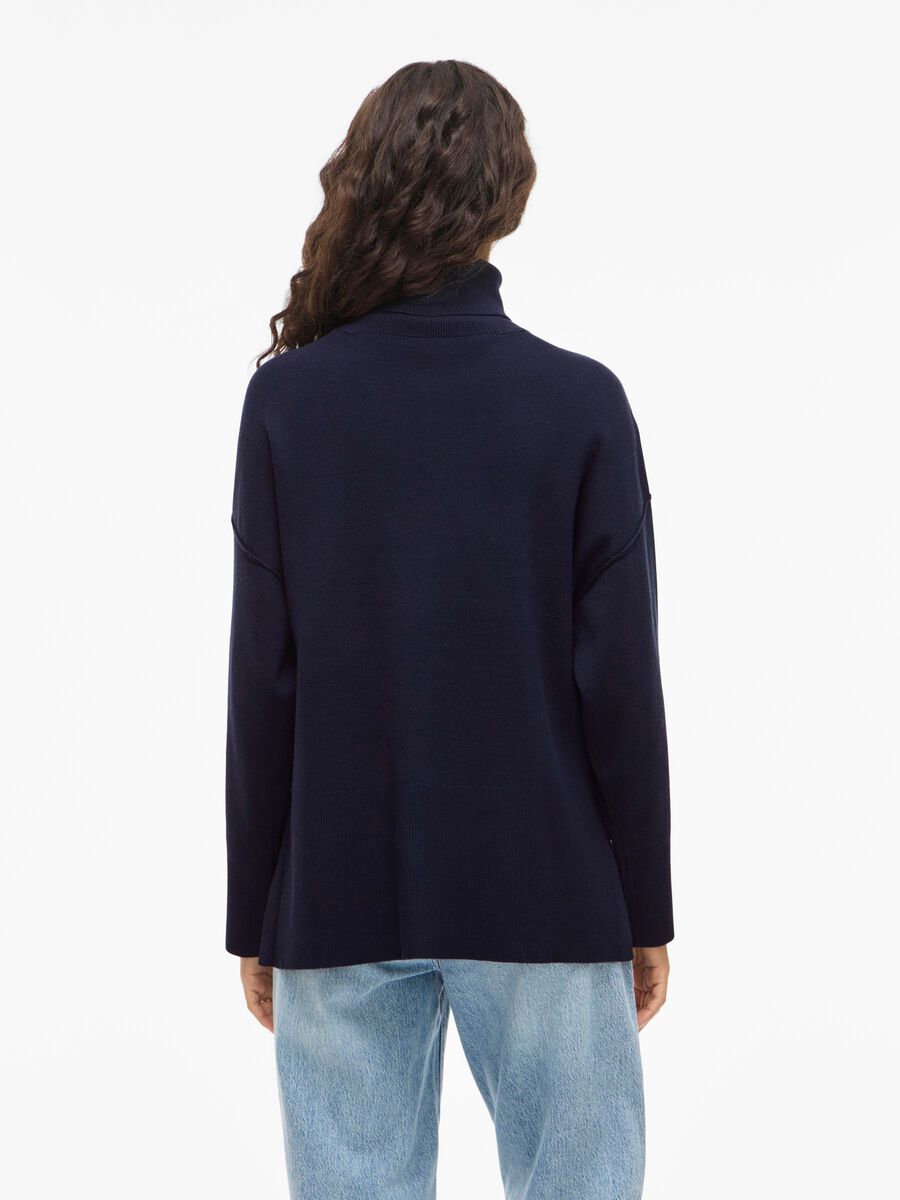VIOSTRIA TURTLENECK KNITTED PULLOVER