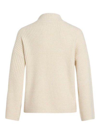 VILASSIA HIGH NECK KNITTED PULLOVER