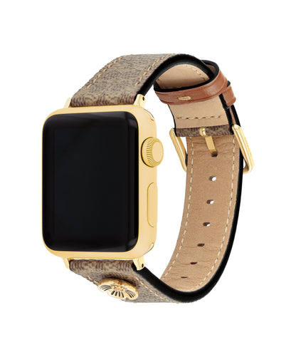 Coach Watch Strap (Apple watch compatible)