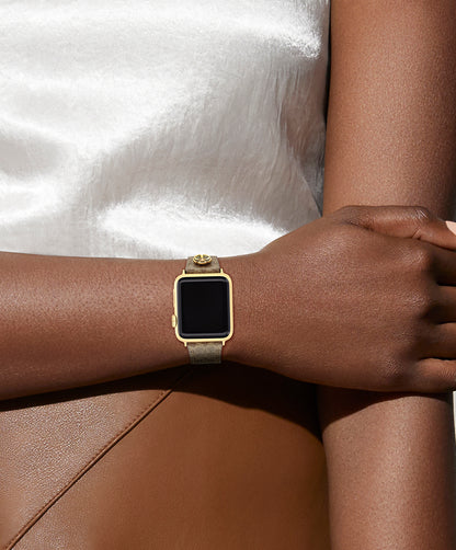 Coach Watch Strap (Apple watch compatible)