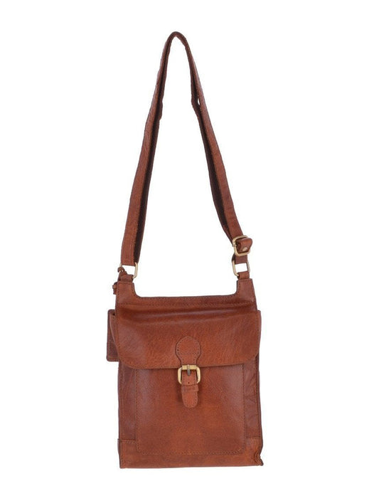 Leather Handbag - Honey