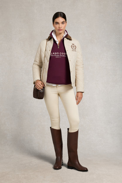 Sporting Goods Zip Henley