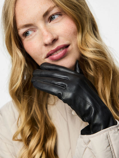 PCNELLIE LEATHER GLOVES