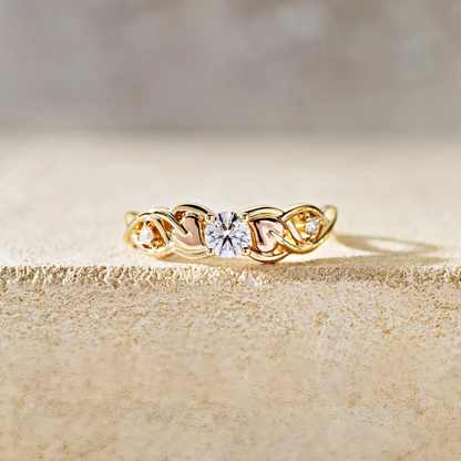 Tree of Life® Ethics 18ct Fairtrade Gold and 0.3ct Laboratory-Created Diamond Engagement Ring