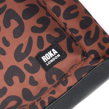 Kennington Crossbody Medium in Scarlet Leopard