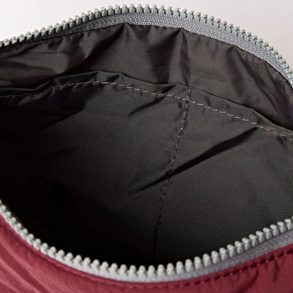 Farringdon Half Moon Bag in Bordeaux