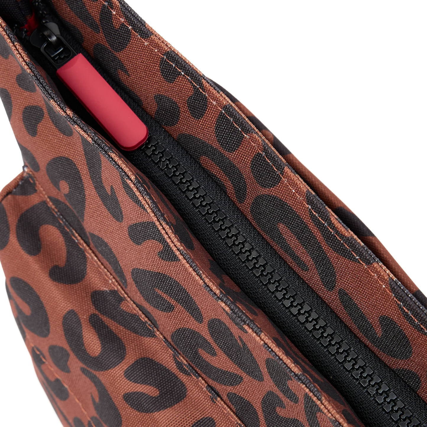 Kennington Crossbody Medium in Scarlet Leopard